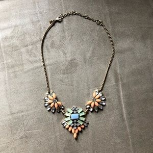 J. Crew Embellished Statement Necklace